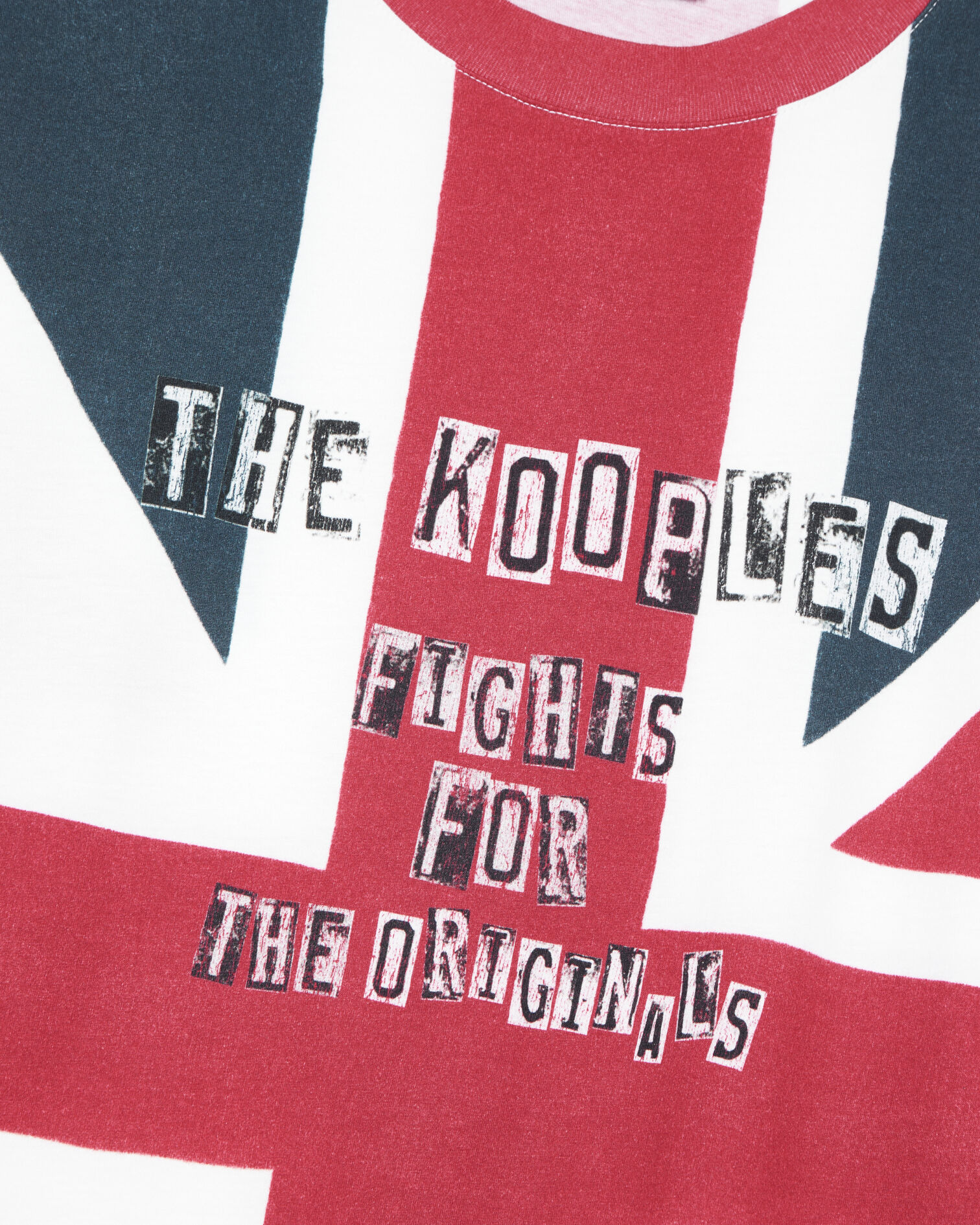UK flag printed t-shirt, RED, hi-res image number null