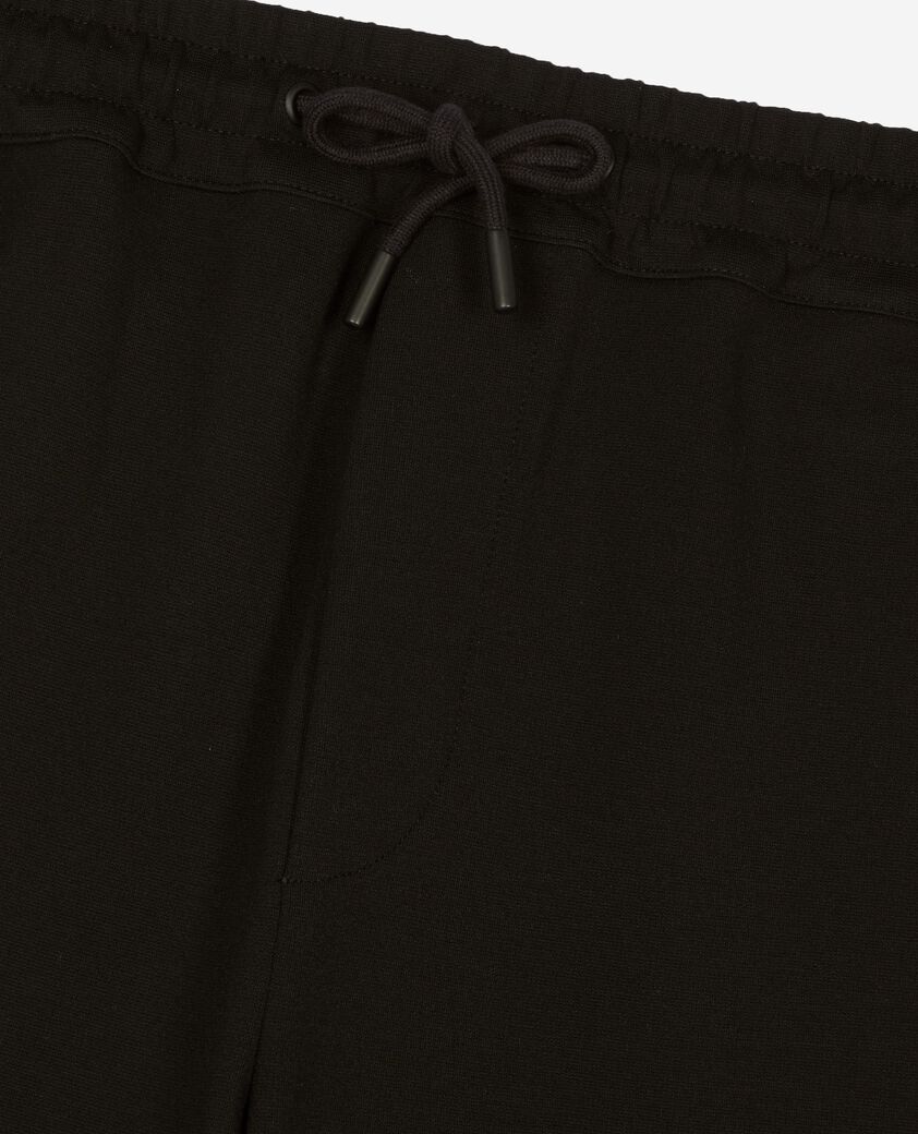 The Kooples HOMME BLACK pantalon en milano noir