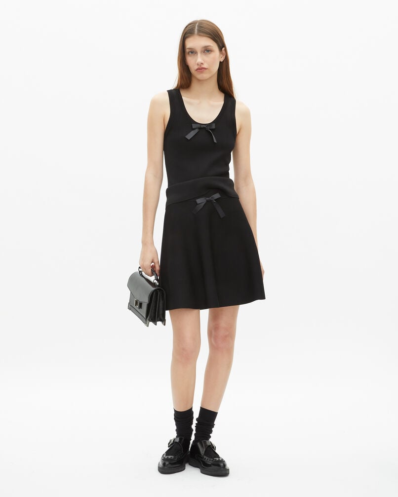 The Kooples DAMEN BLACK schwarzes strickoberteil