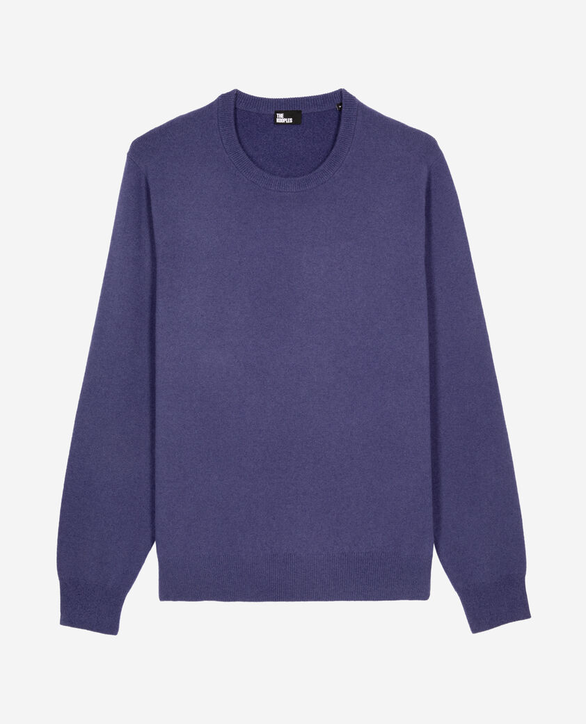 The Kooples HOMME BLUE ATLANTIQUE pull en cachemire bleu
