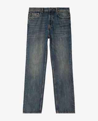 The Kooples HOMME MEDIUM BLUE jean droit bleu gris