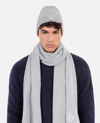 The Kooples MIXTE MIDDLE GREY MEL bonnet en cachemire gris