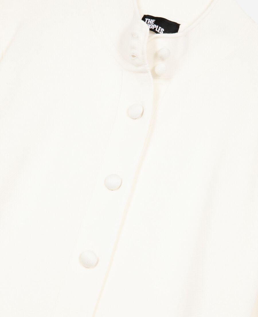 The Kooples DAMEN ECRU strickjacke ecru
