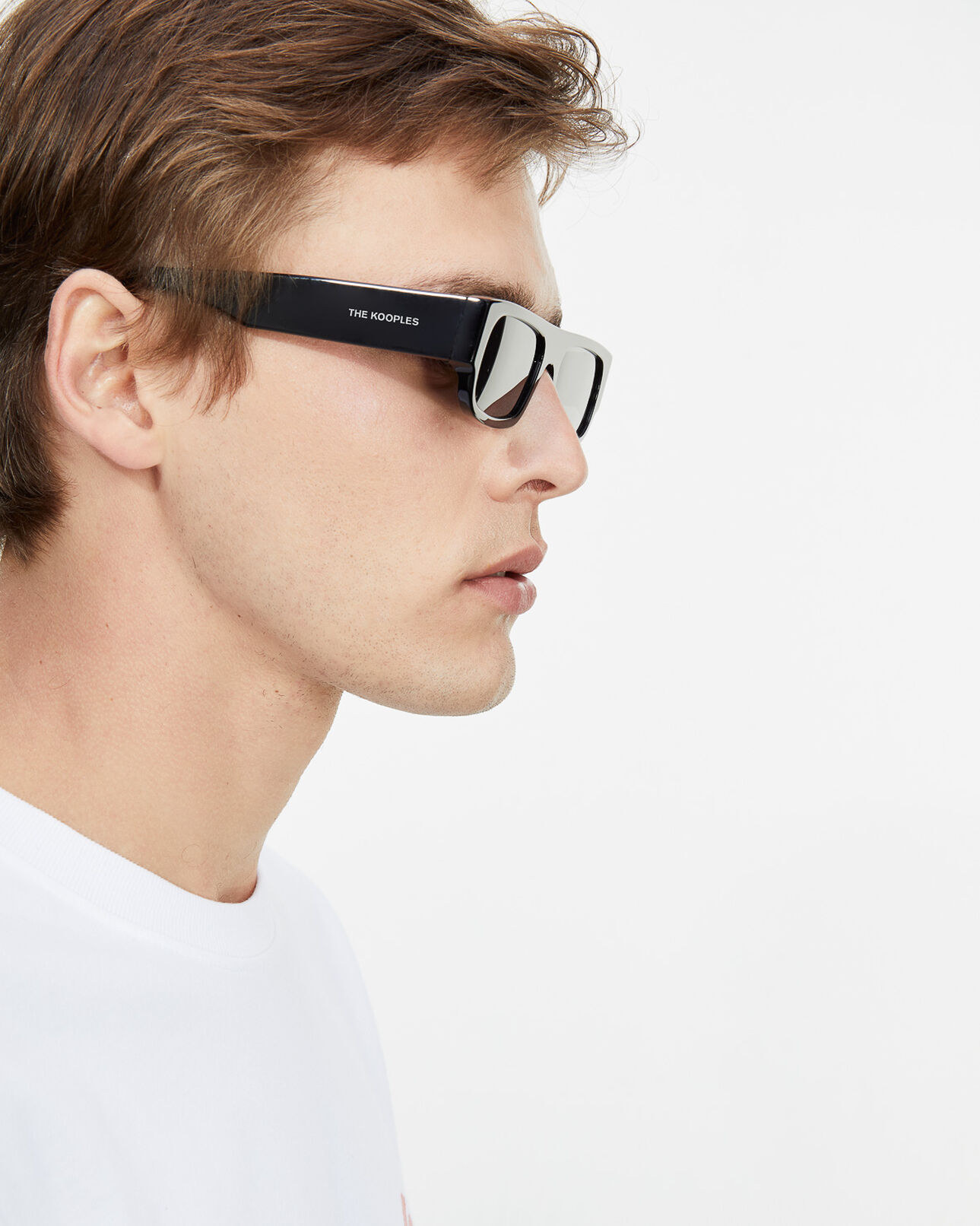The Kooples FEMME BLACK lunettes de soleil electro noires
