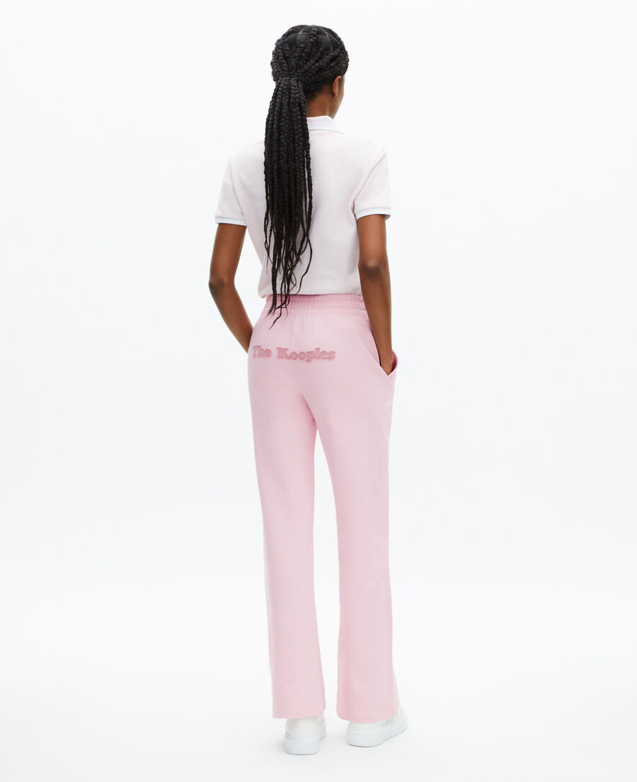 The Kooples WOMEN LILA pink logo jogging suit