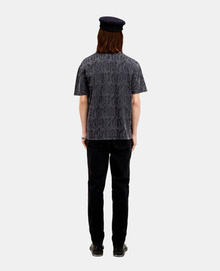 The Kooples HERREN BLACK WASHED t-shirt herren mit print