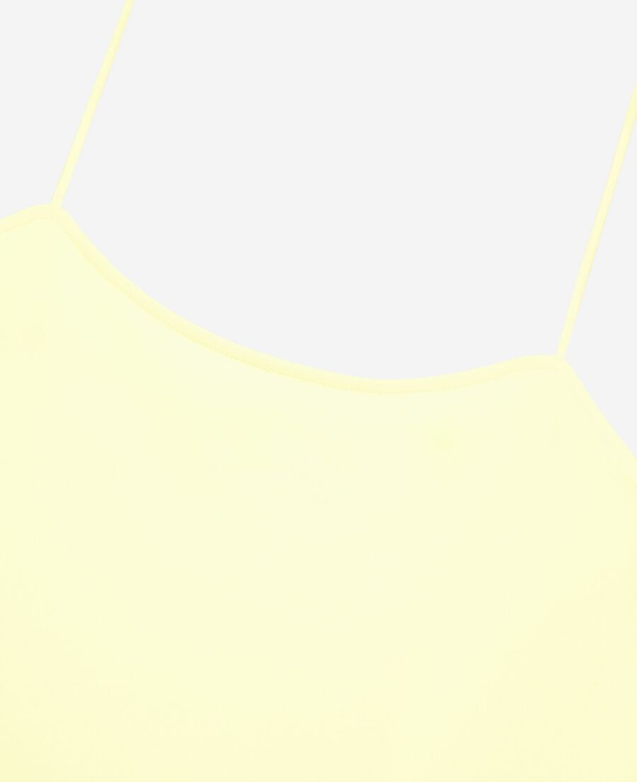 The Kooples WOMEN YELLOW light yellow camisole