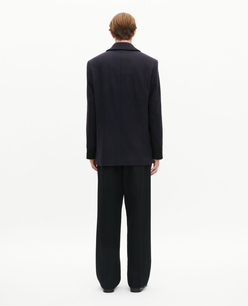 The Kooples MEN NAVY navy pea jacket