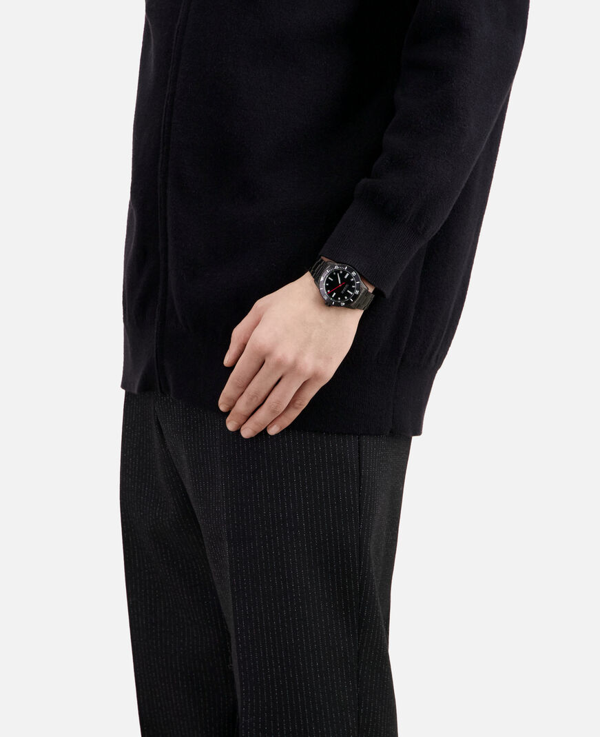 The Kooples UNISEX BLACK uhr time keeper in limitierter auflage 15 jahre