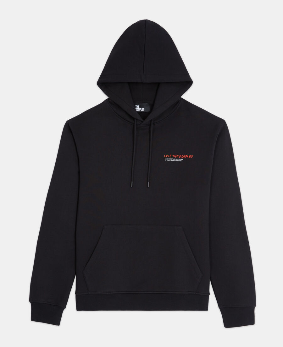 sweatshirt homme i love kooples noir
