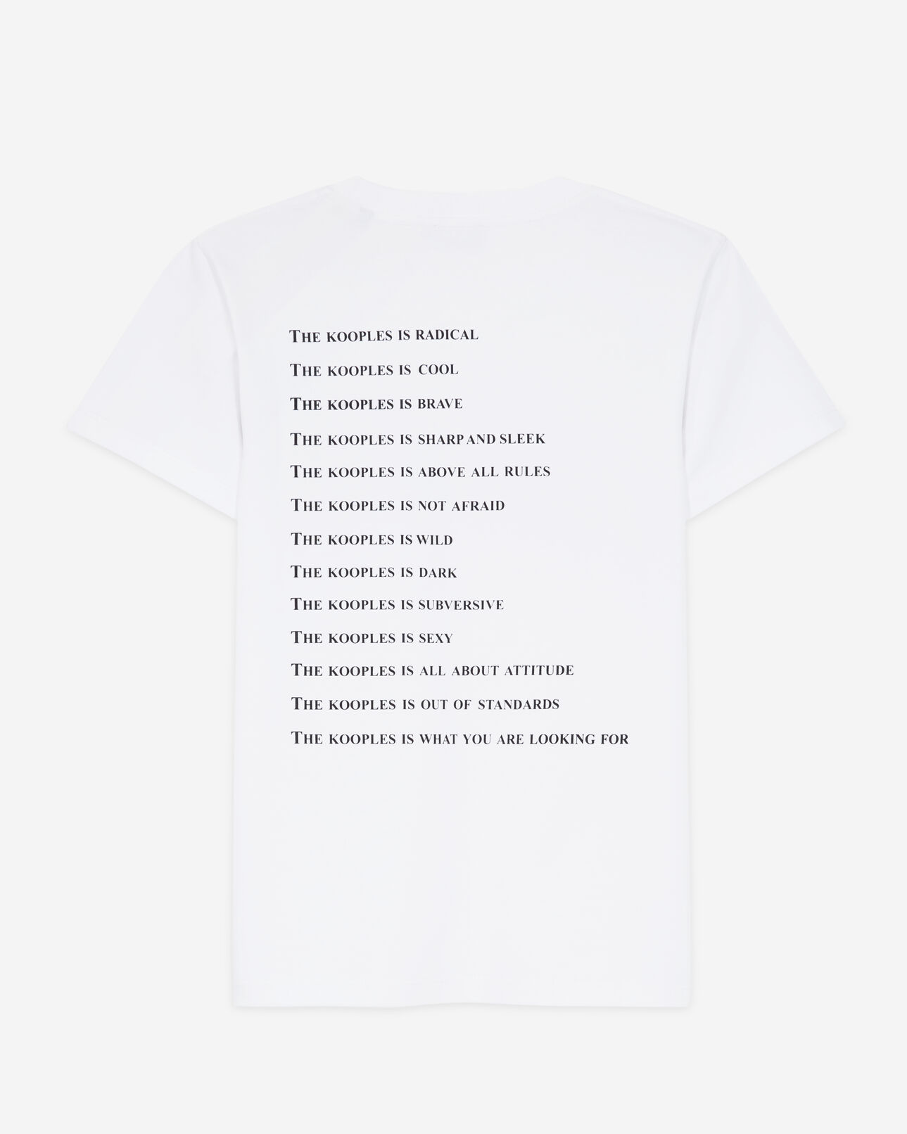 The Kooples FEMME WHITE t-shirt femme what is blanc