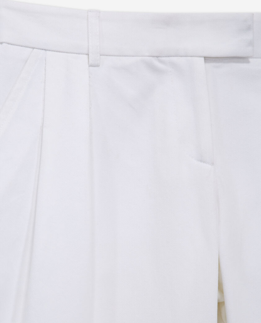 The Kooples WOMEN WHITE wide-leg white pants