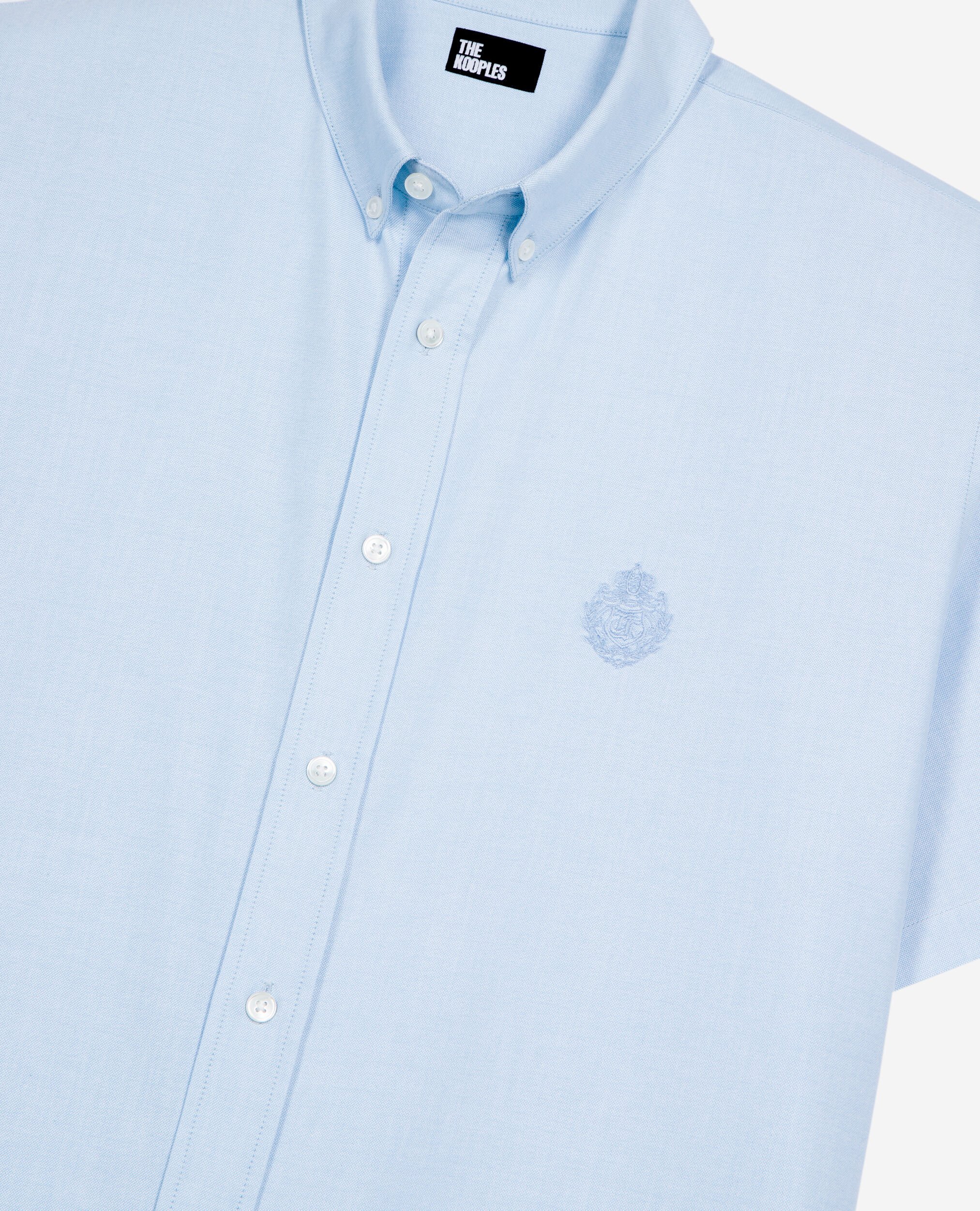 Kurzarmhemd mit blauem Wappen, SKY, hi-res image number null