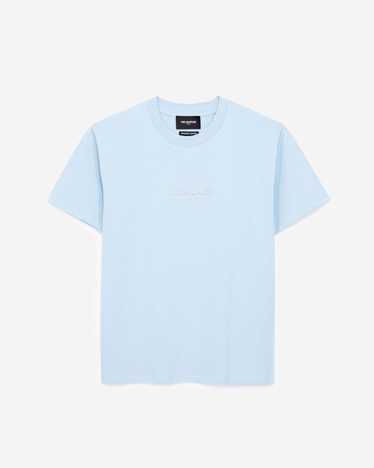 The Kooples FEMME BABY BLUE t-shirt bleu à logo