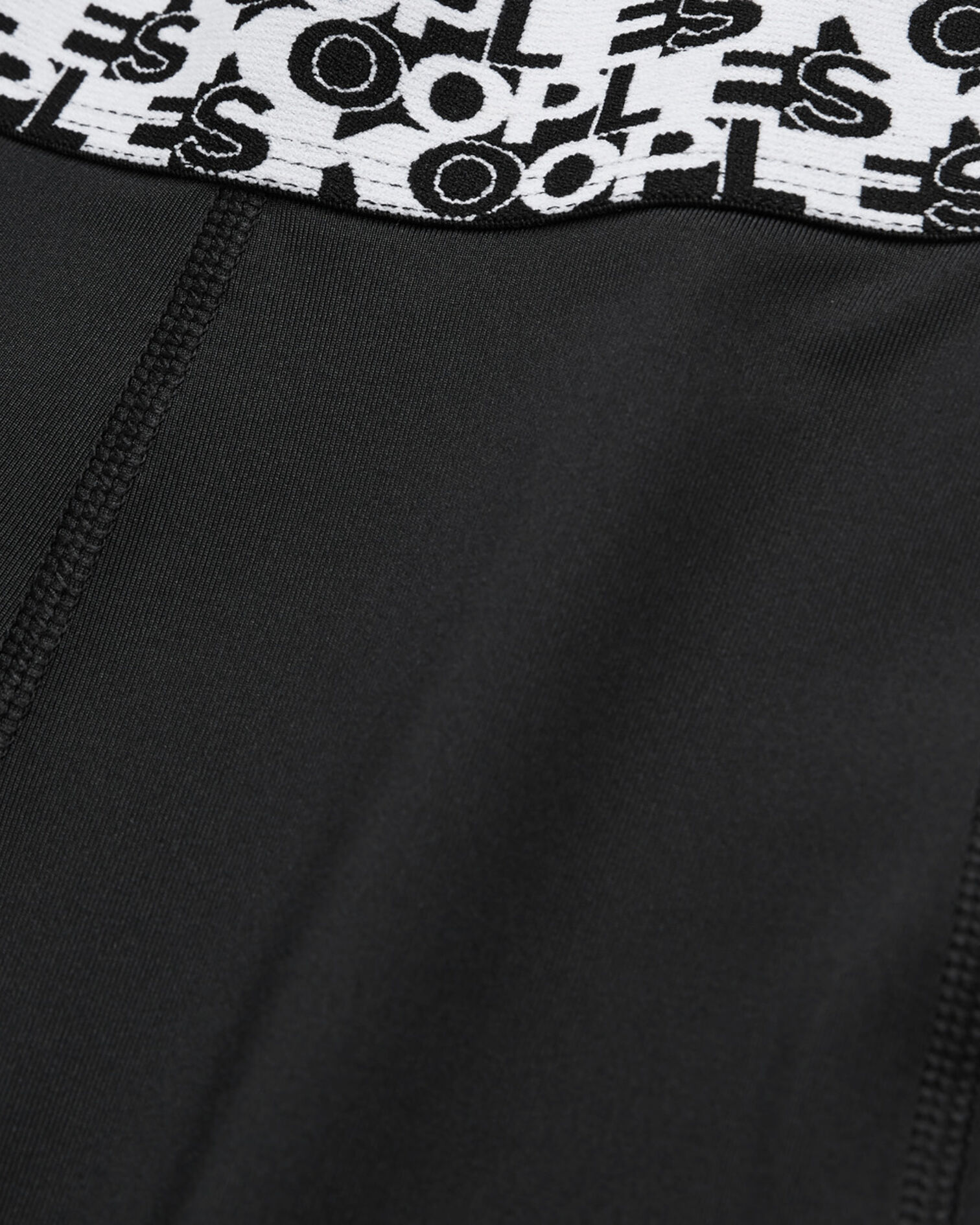 Short cycliste technique logo noir, BLACK, hi-res image number null