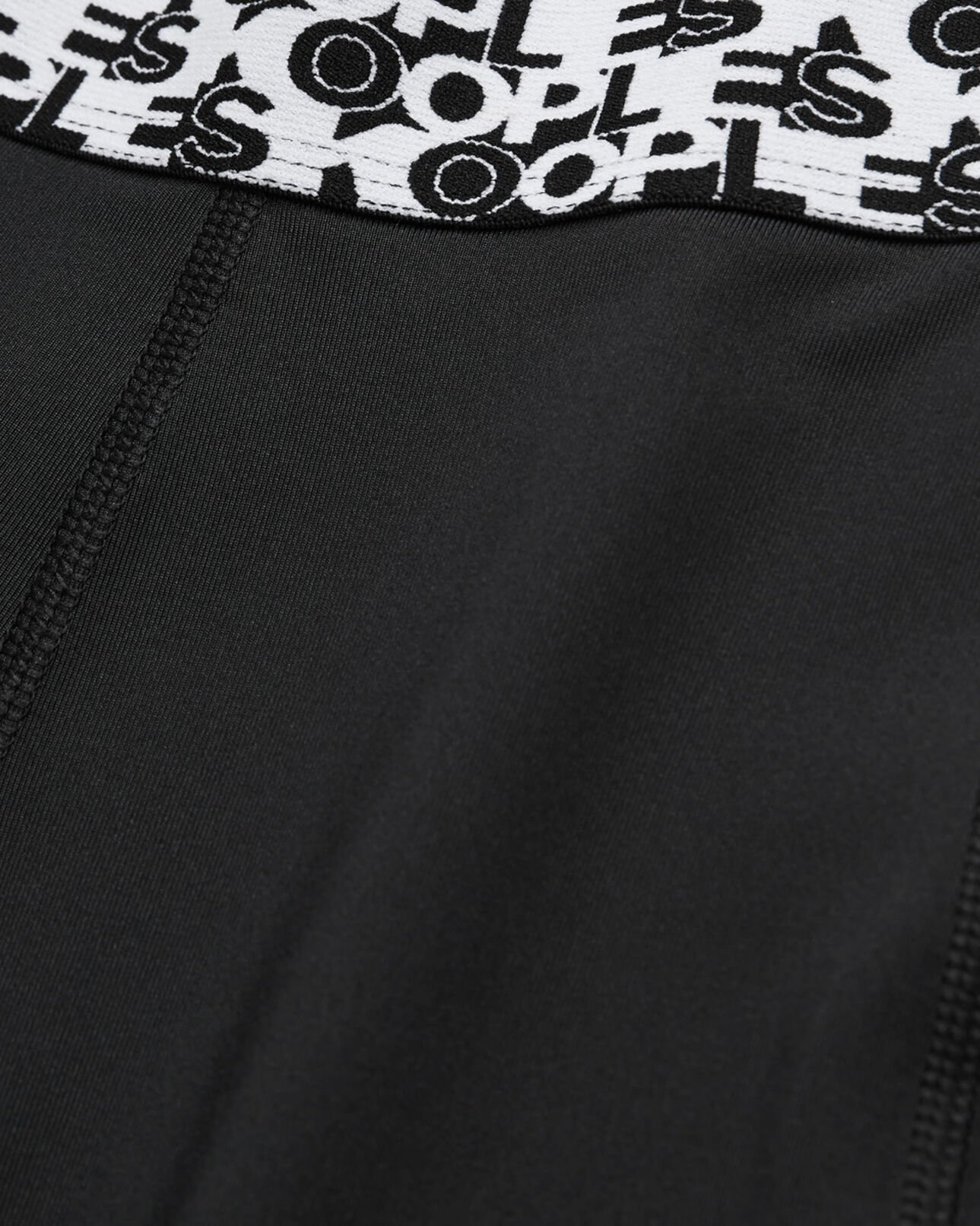 The Kooples FEMME BLACK short cycliste technique logo noir