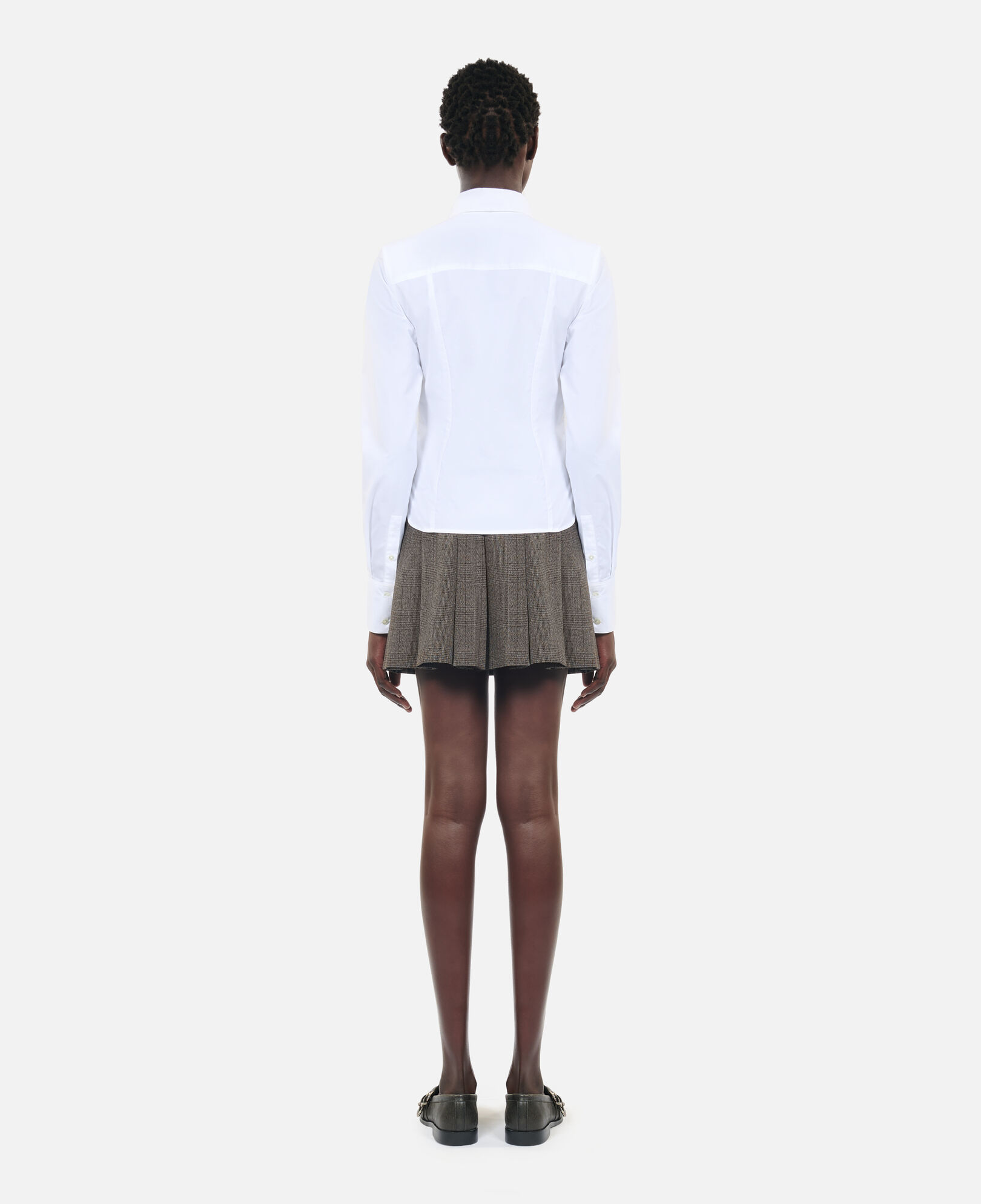 The Kooples WOMEN WHITE white poplin shirt