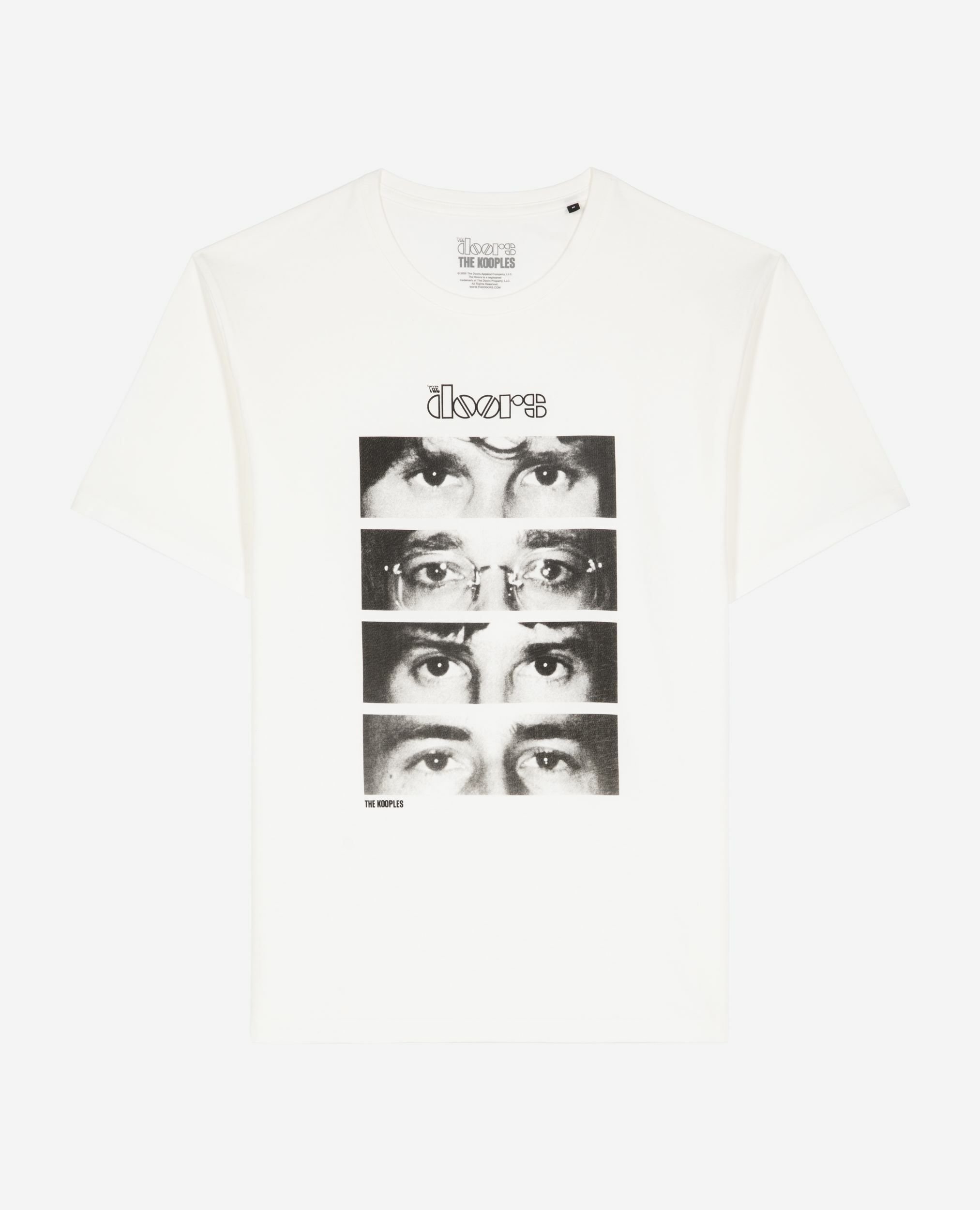 Mixed t-shirt The Doors X The Kooples ecru, ECRU, hi-res image number null