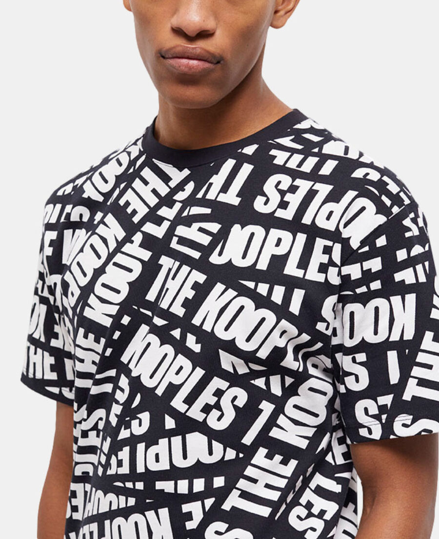 t-shirt with tape logo