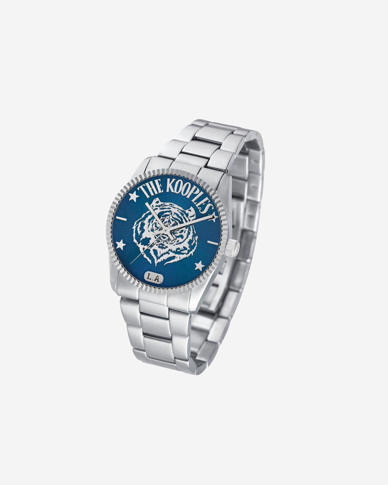 The Kooples MIXTE SILVER montre l.a. tiger argentée