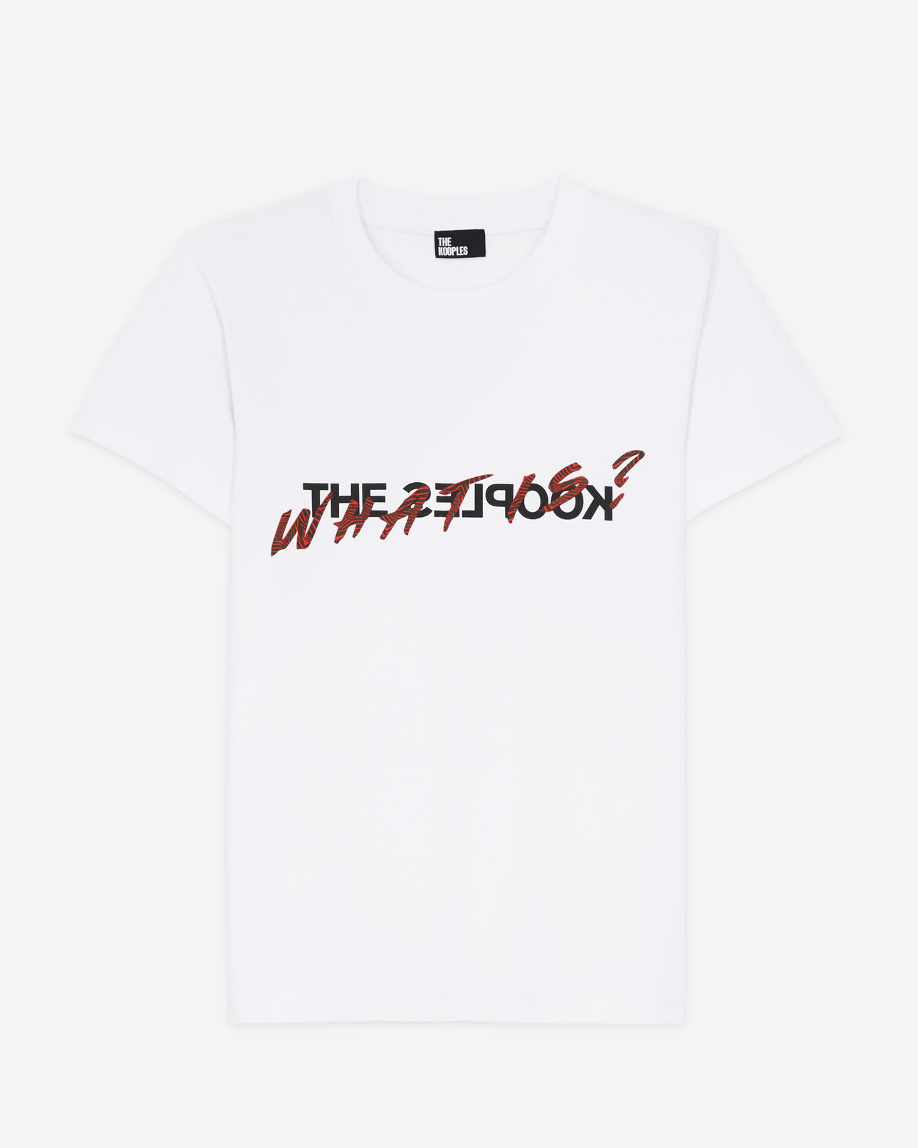 The Kooples FEMME WHITE t-shirt femme what is blanc