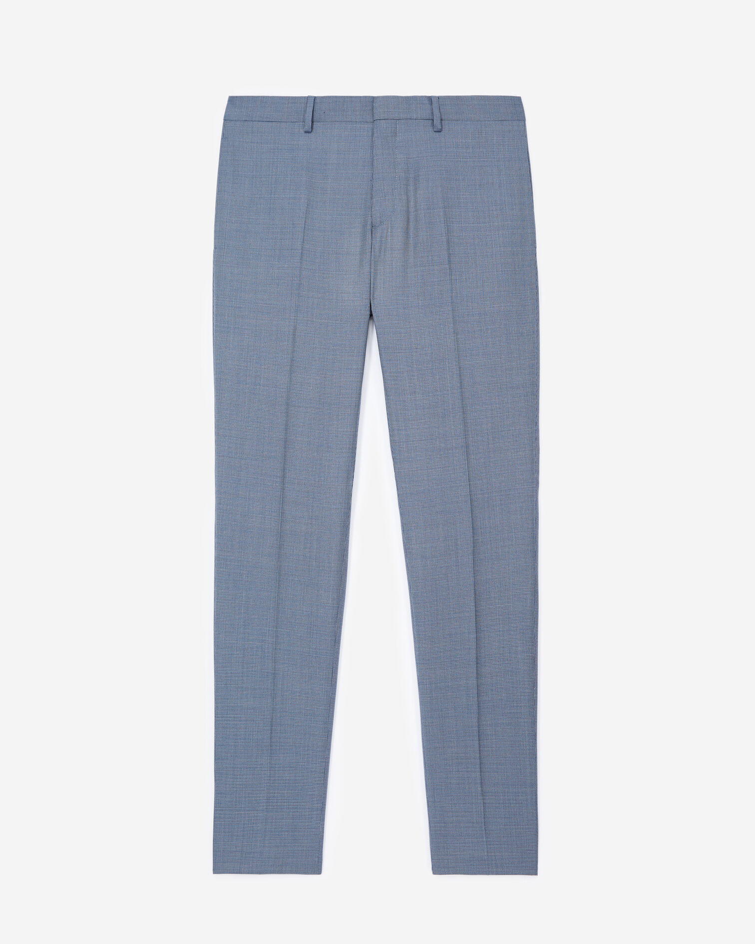 Light blue suit trousers with check motif, BLUE BLACK, hi-res image number null
