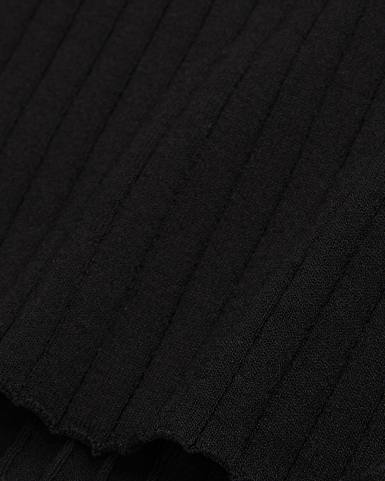 The Kooples FEMME BLACK pull noir côtelé
