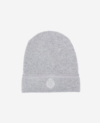 The Kooples MIXTE MIDDLE GREY MEL bonnet en cachemire gris