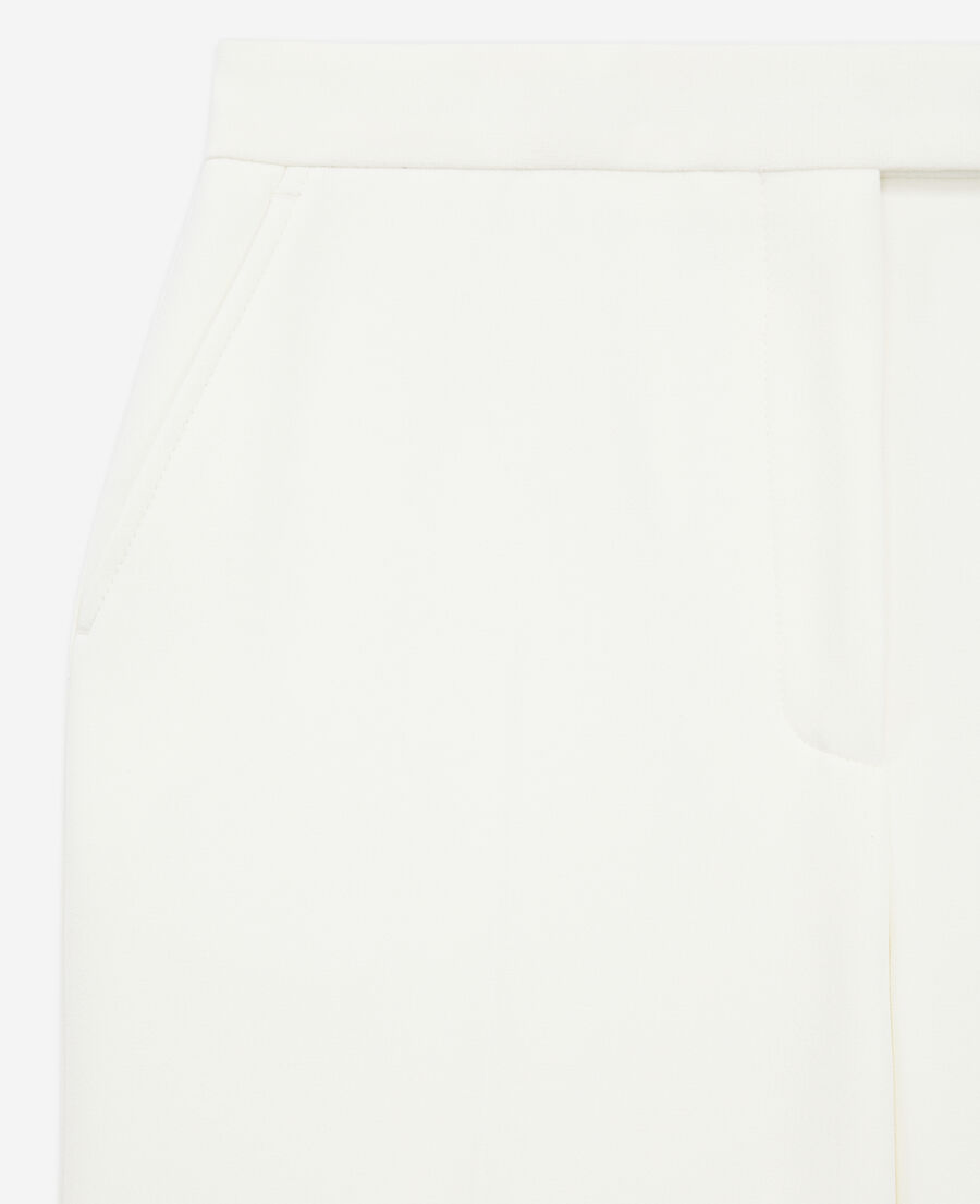 pantalon de costume blanc
