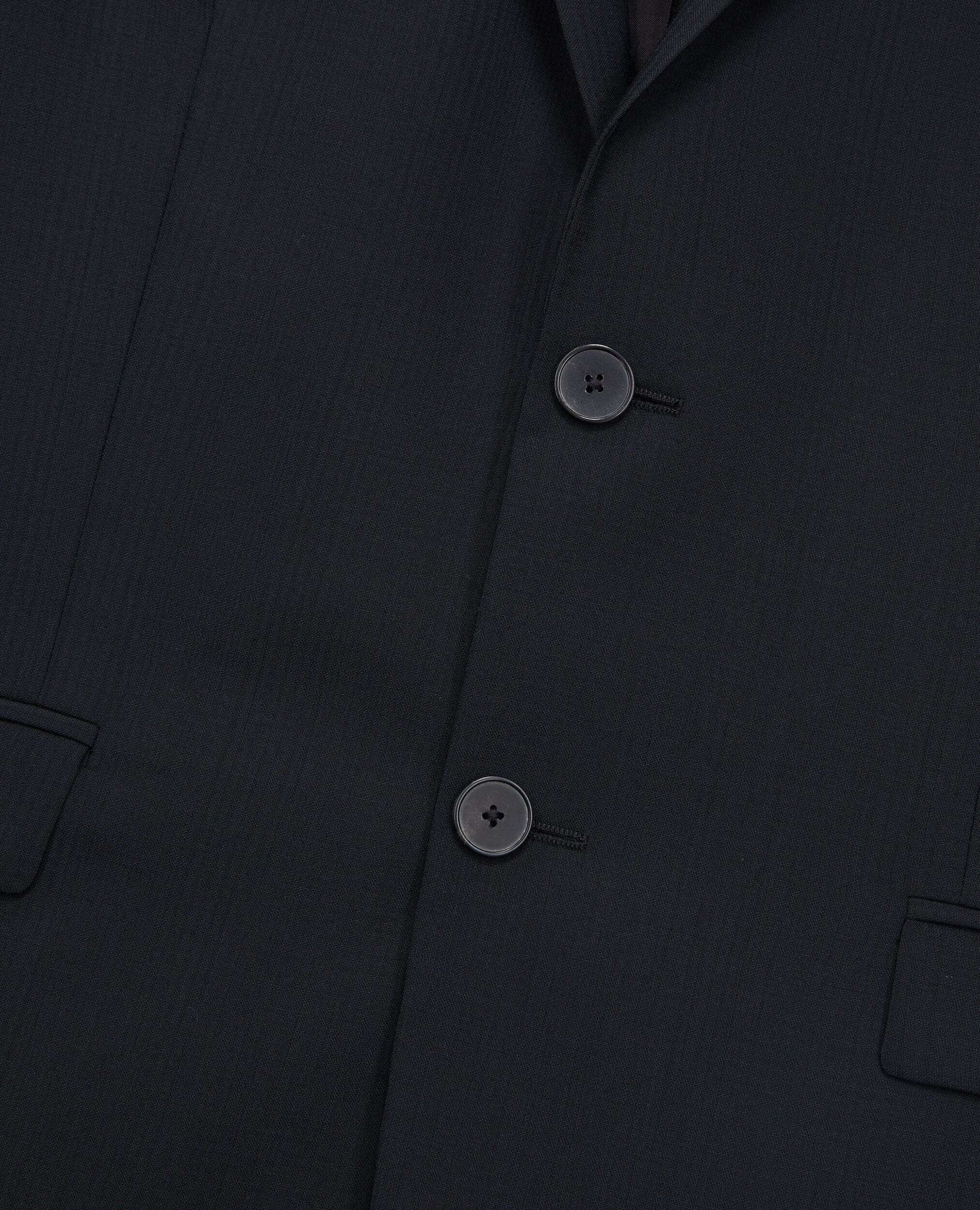 Navy blue wool Prince of Wales suit blazer The Kooples Canada