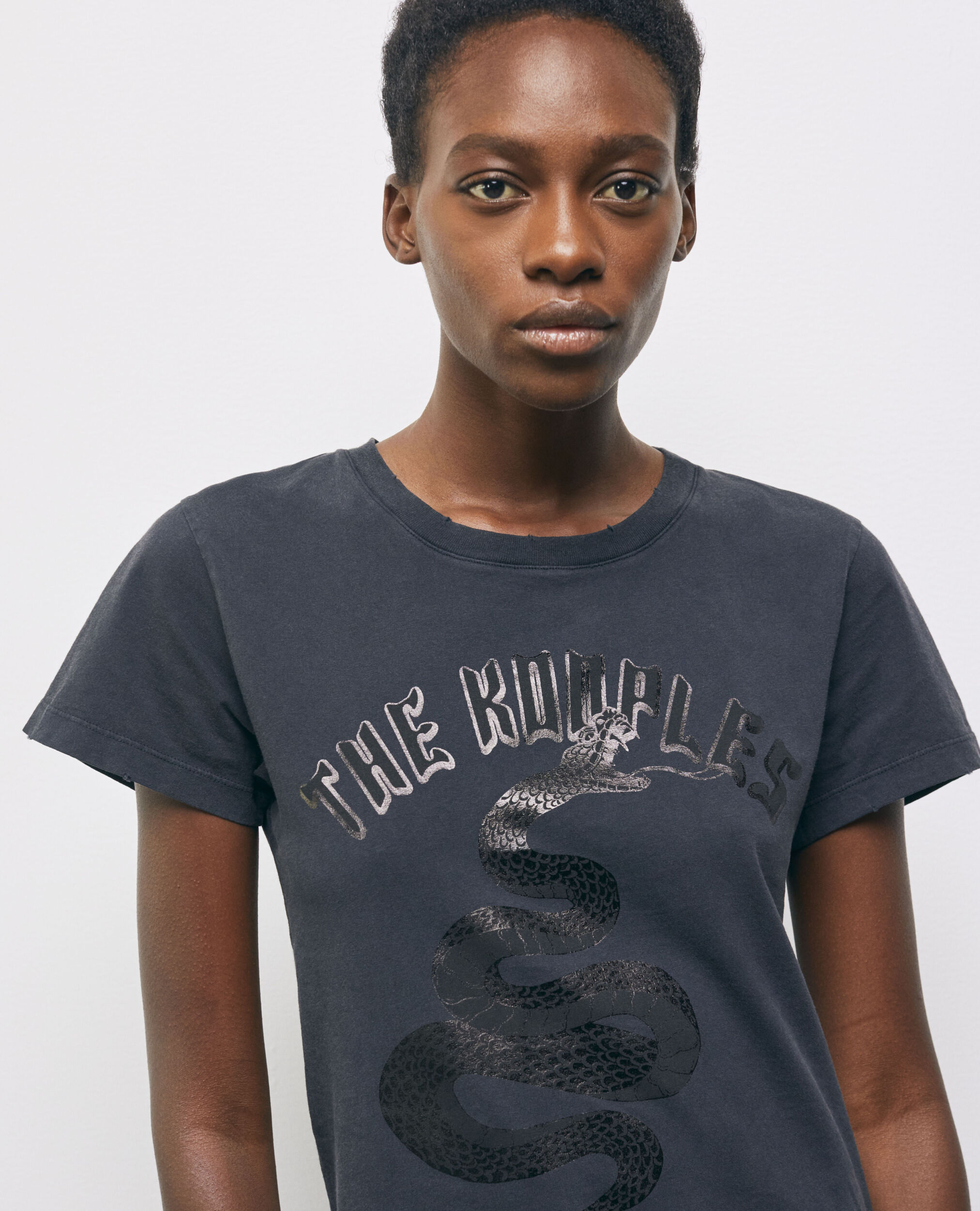 Snake print t clearance shirt