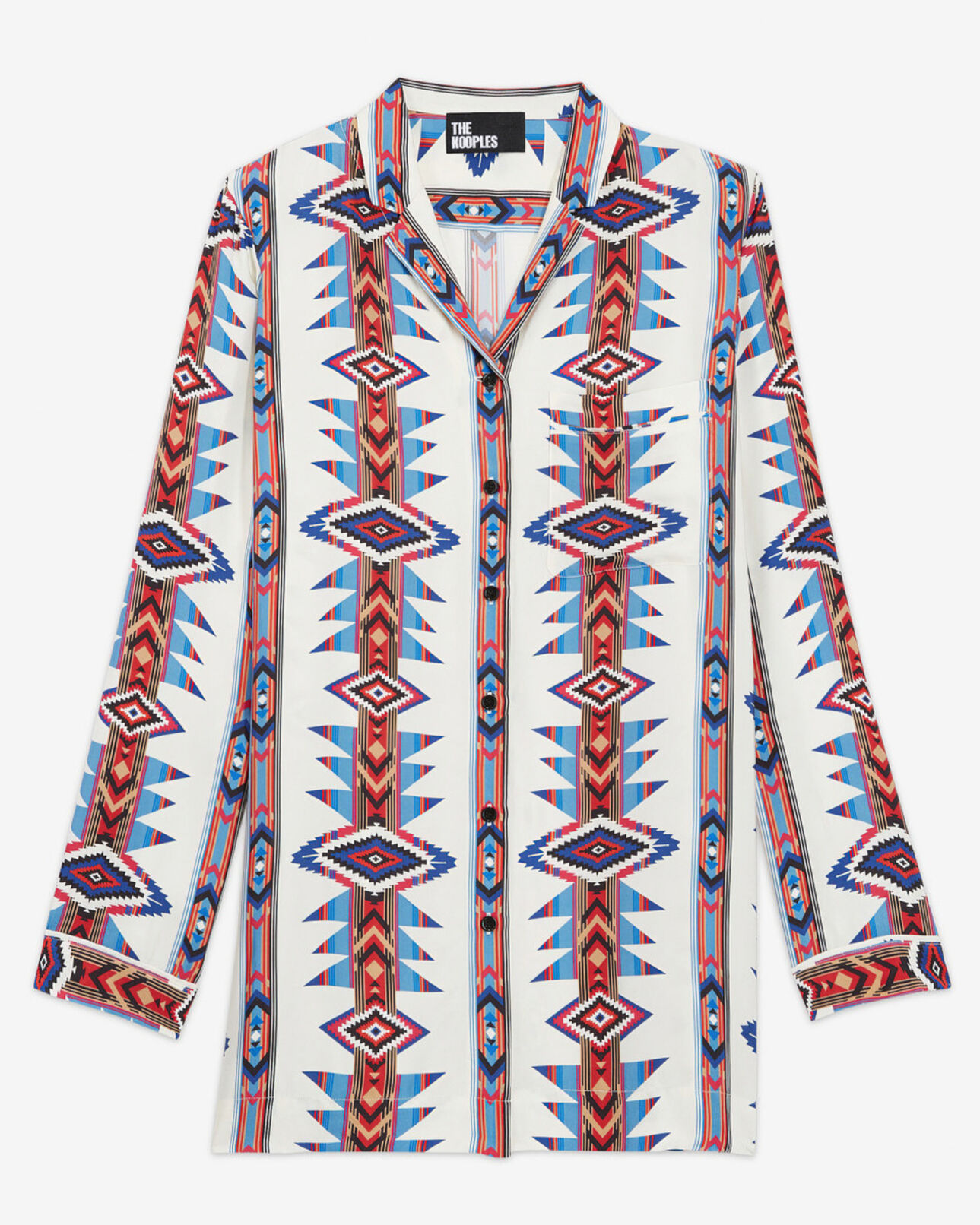 The Kooples FEMME MULTICOLOR chemise imprimée