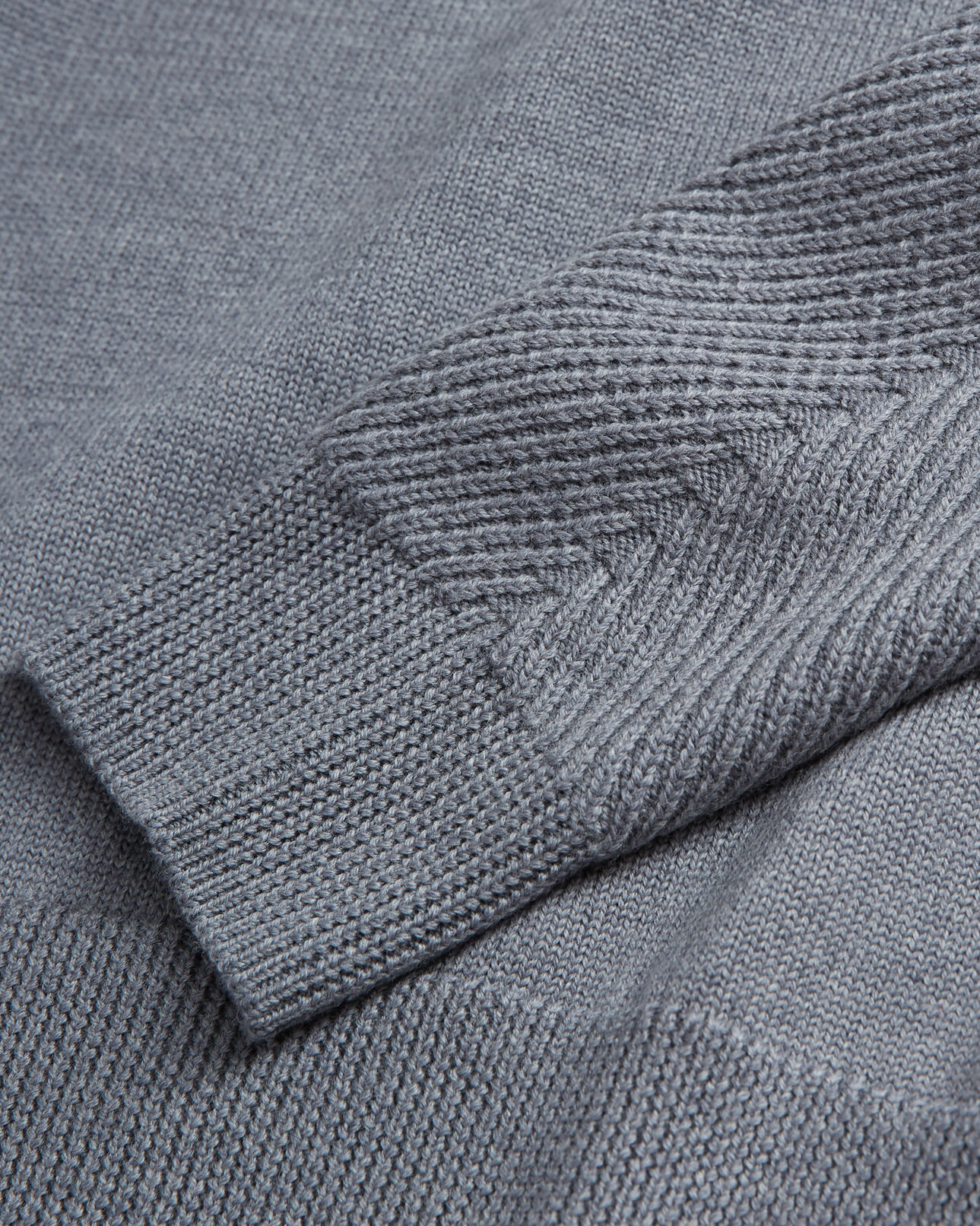 The Kooples HOMBRE MIDDLE GREY jersey lana gris