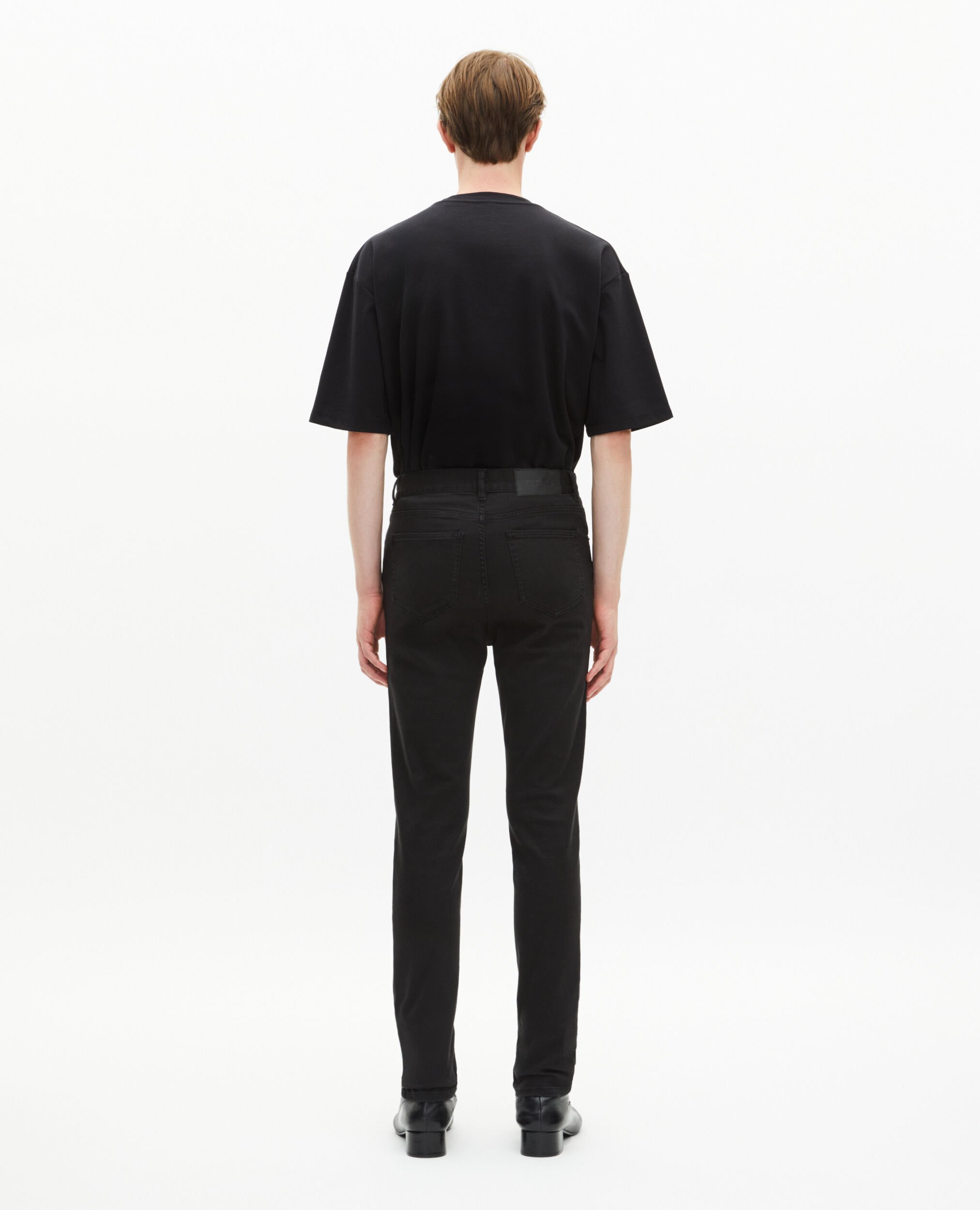 Black slim jeans, BLACK, hi-res image number null