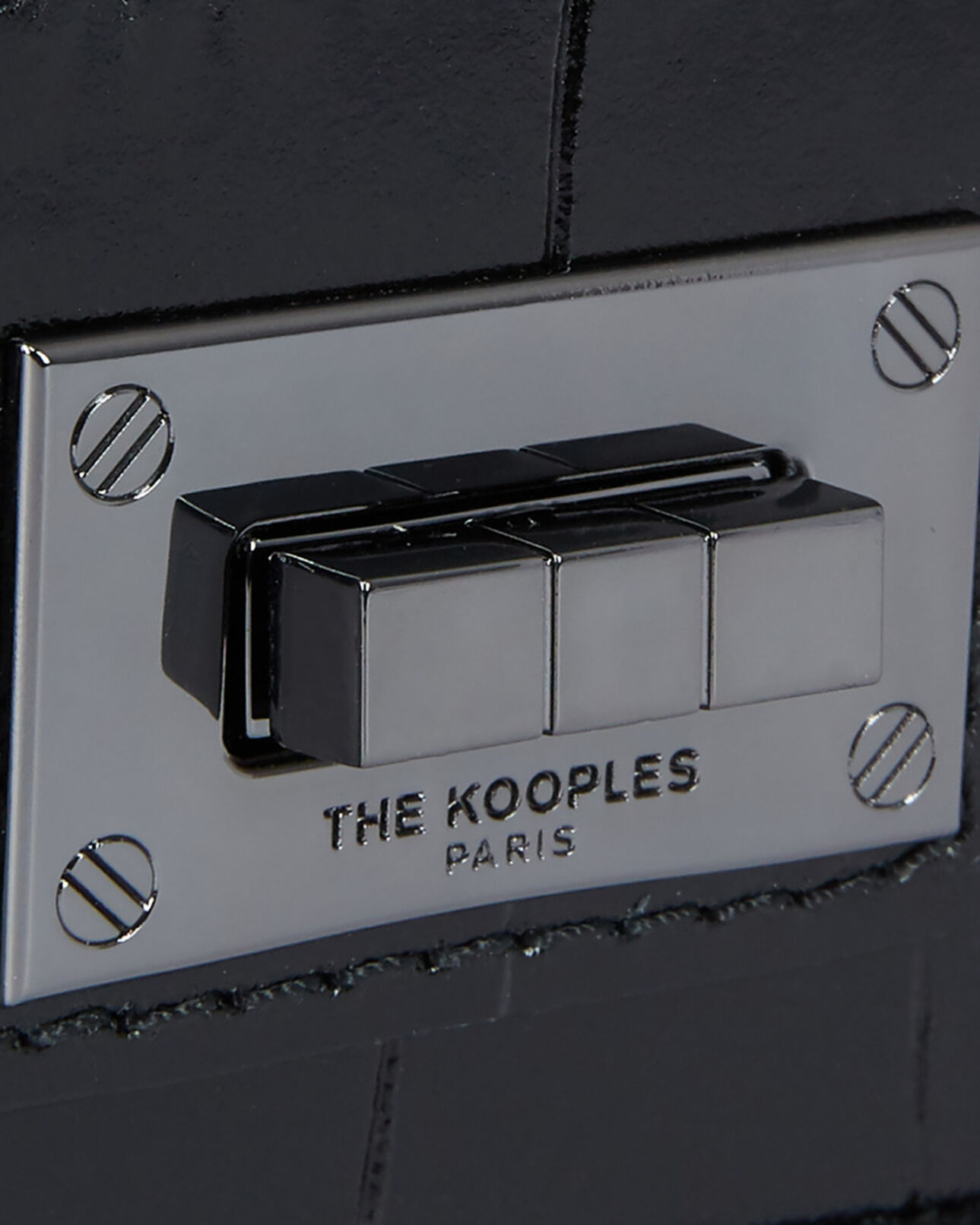 The Kooples WOMEN BLACK medium black emily bag