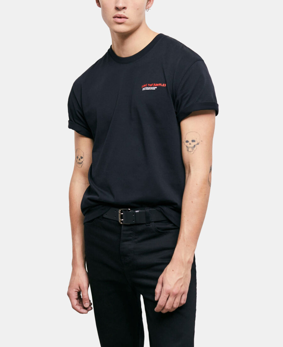 camiseta i love kooples negra para hombre