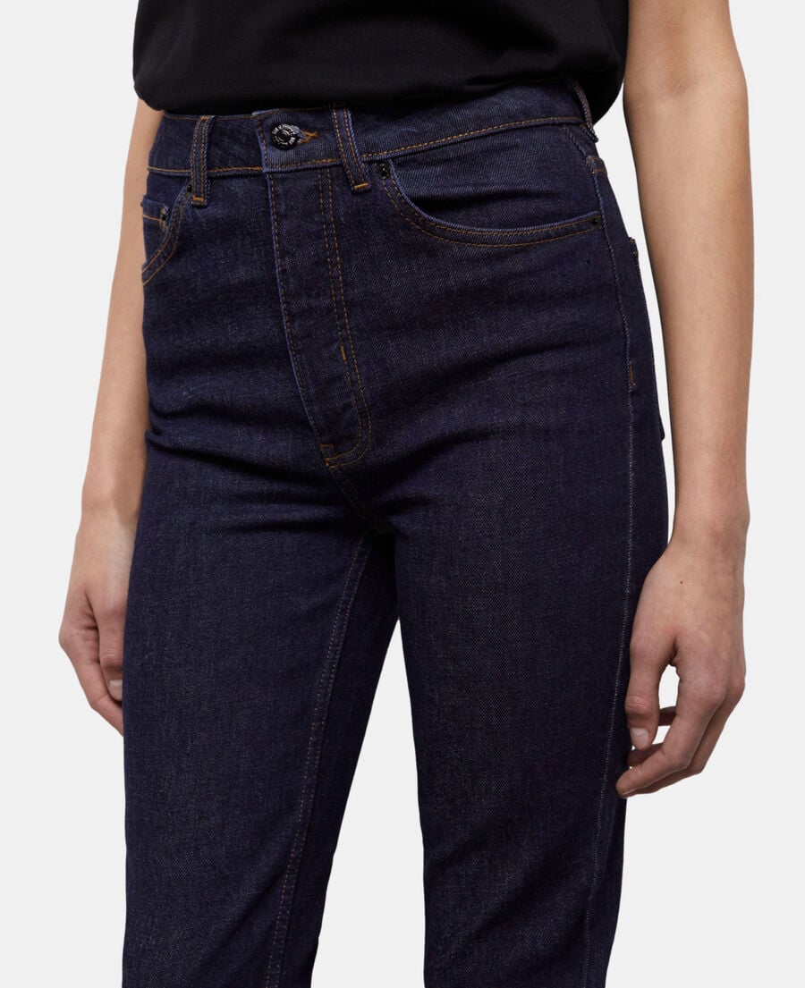The Kooples DAMEN BLUE BRUT blaue slim-fit-jeans