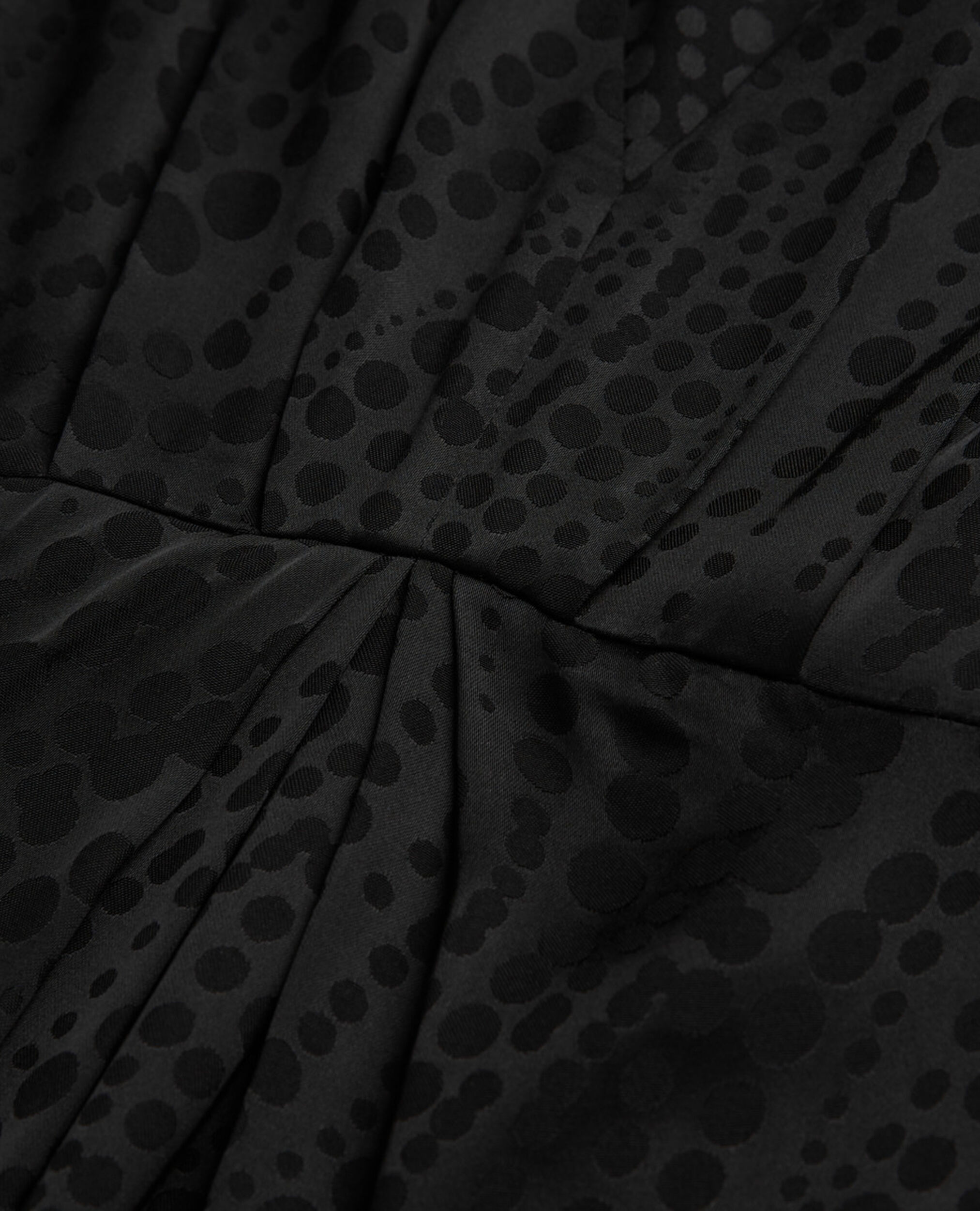 Long printed dress, BLACK, hi-res image number null