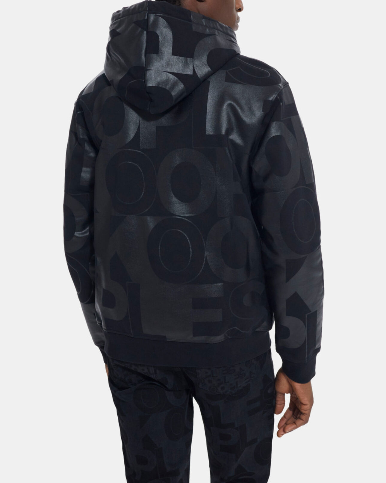 The Kooples MEN BLACK the kooples logo sweatshirt