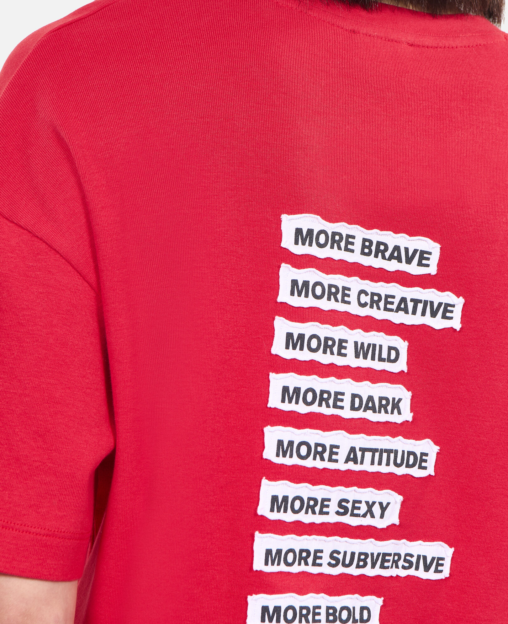 The Kooples DAMEN RUBIS rotes t-shirt aufnähern