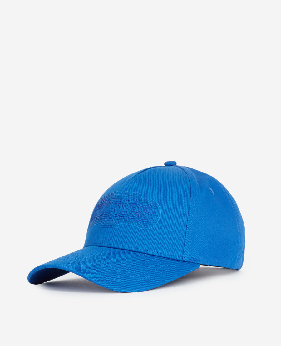blue logo cap