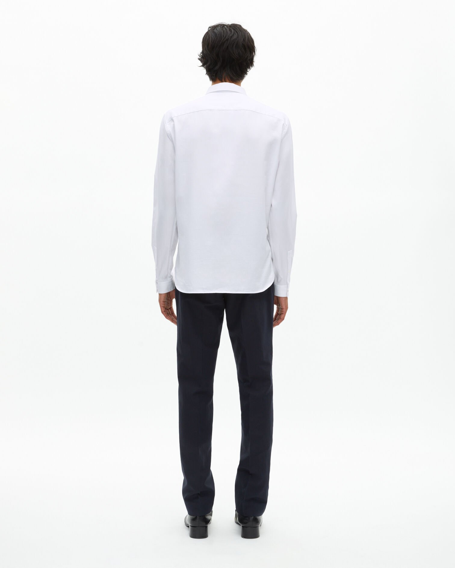 Formal white shirt, WHITE, hi-res image number null