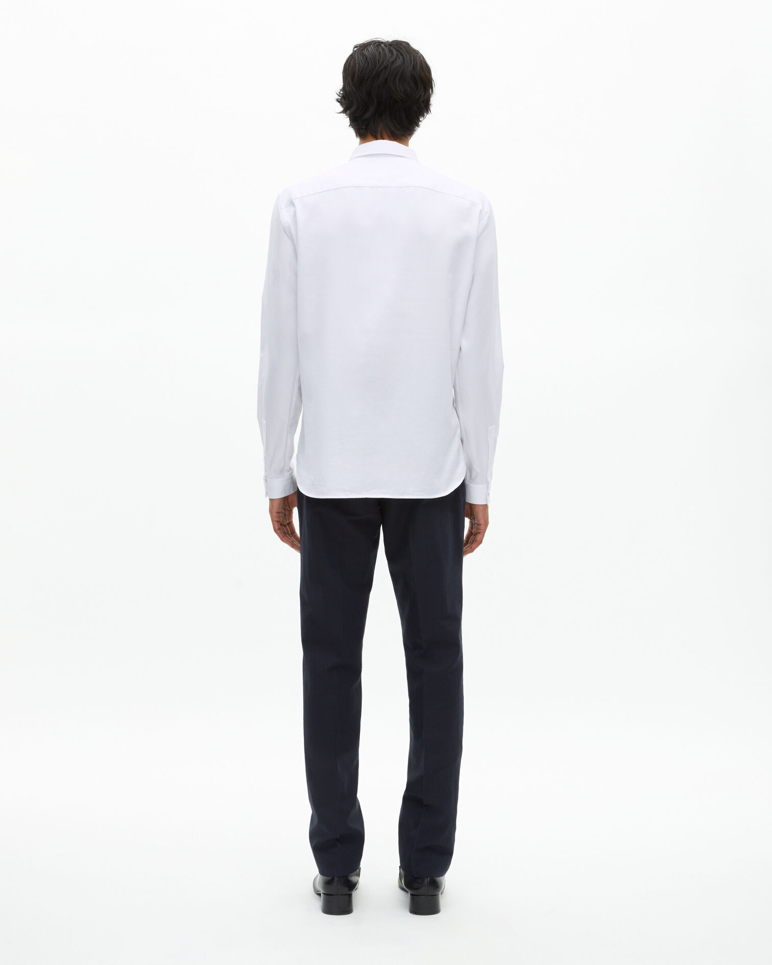 Camisa formal blanca, WHITE, hi-res image number null