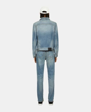 The Kooples H BLUE DENIM blue washed denim jacket