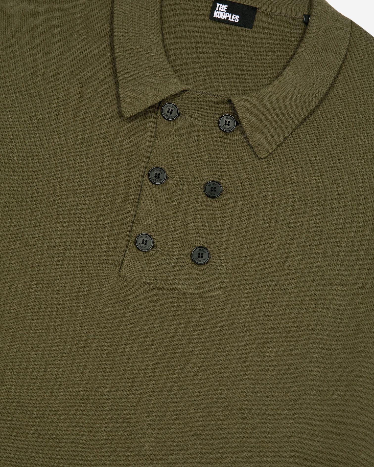 Khaki knit sweater, KAKI, hi-res image number null