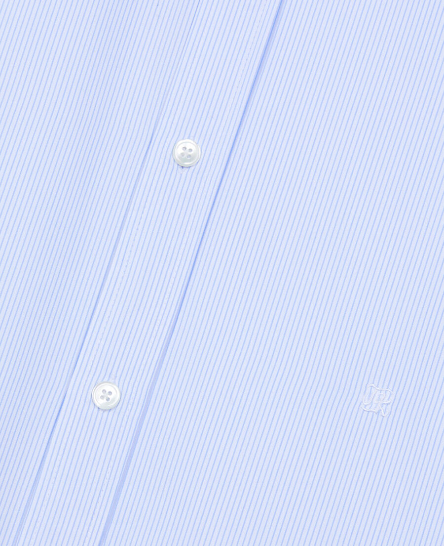 The Kooples MEN BLUE WHITE white striped formal shirt