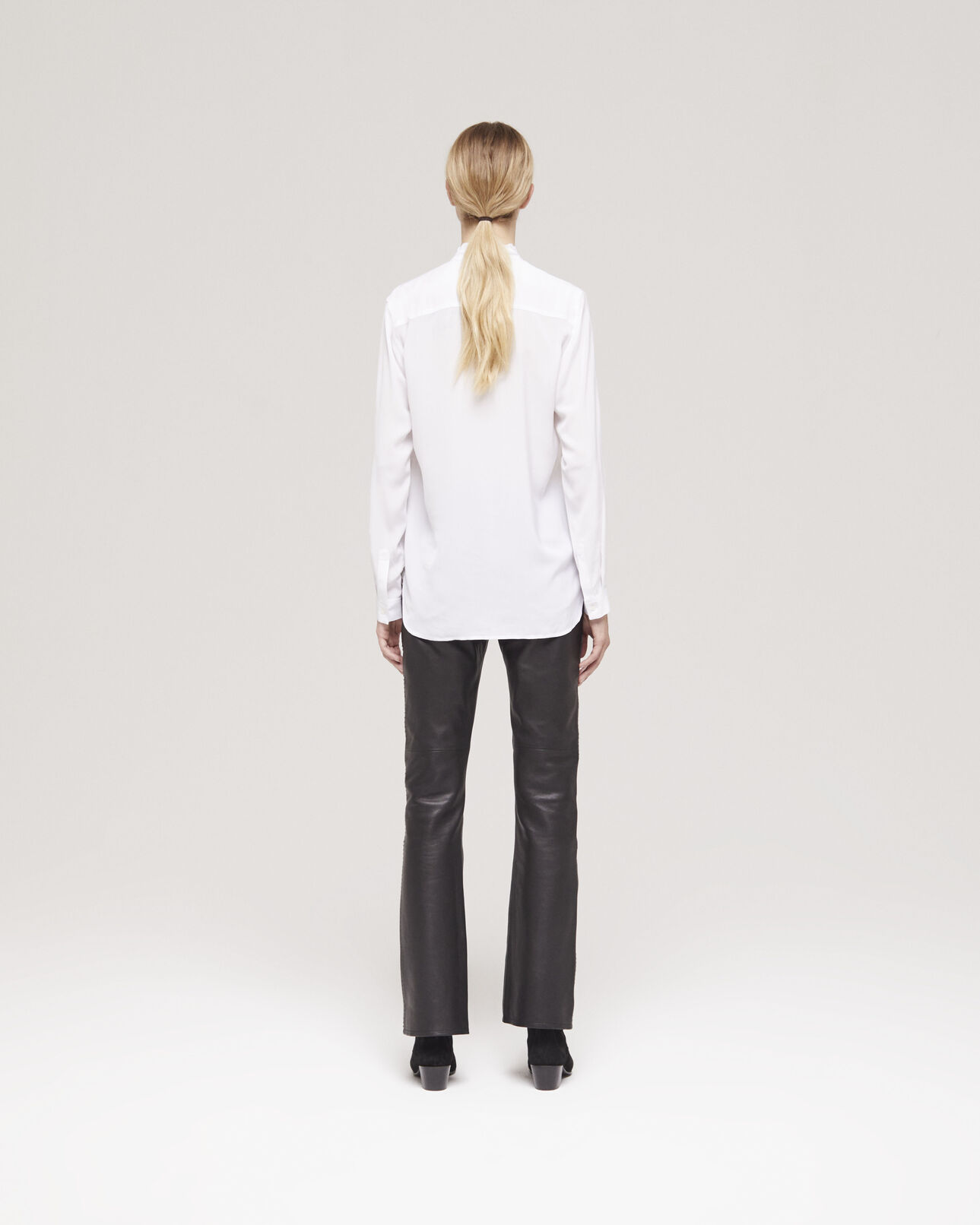 The Kooples DAMEN WHITE fließendes, weißes hemd