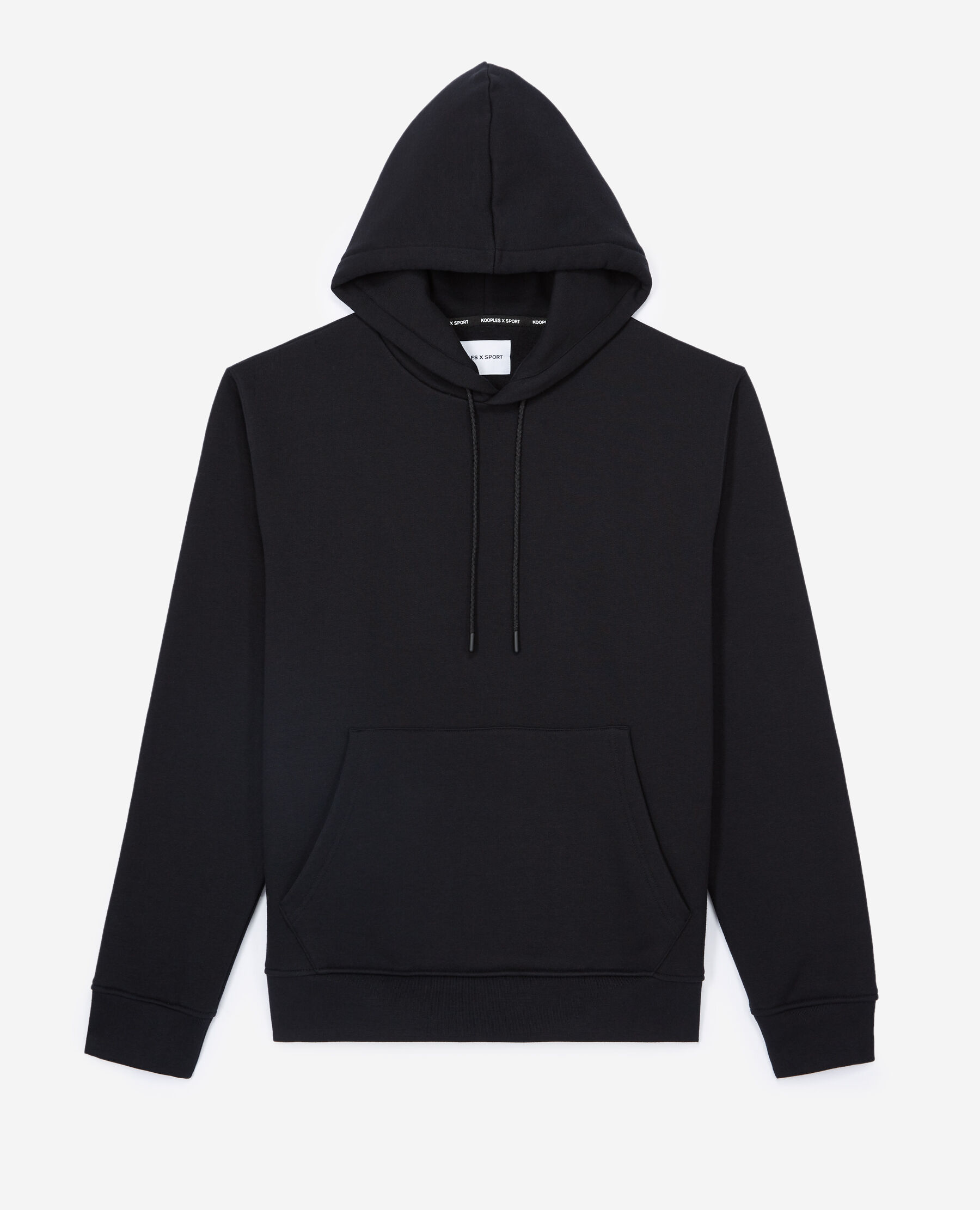 Plain black pullover hoodie cheap