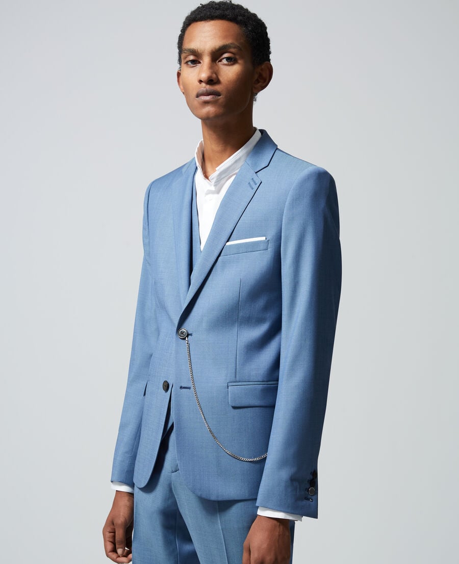 Blazer Tweed Homme Blazer Homme Tweed à Chevrons PJ PAUL JONES