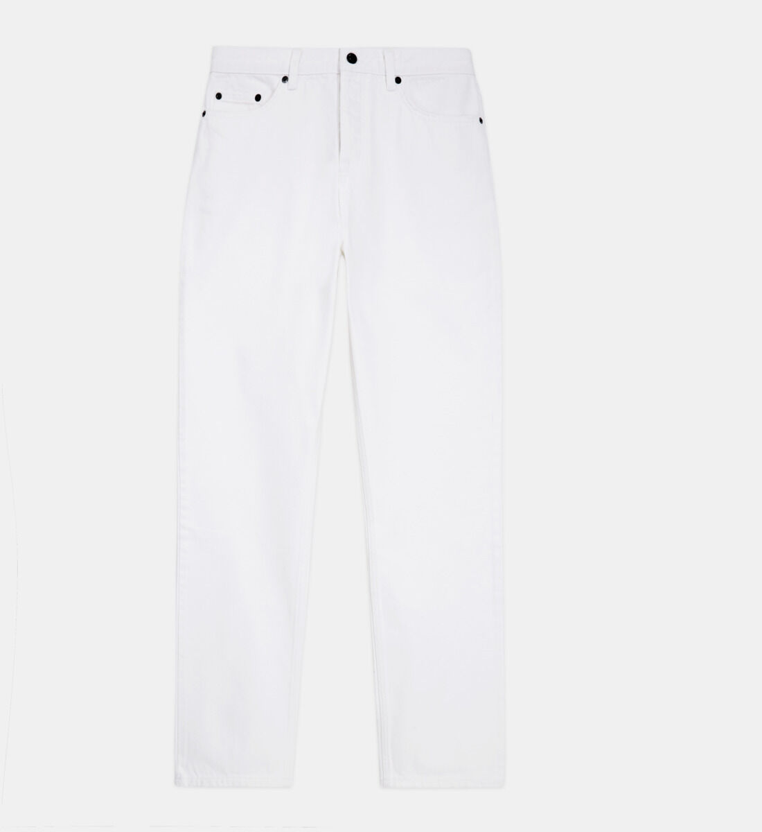 White straight cut jeans The Kooples